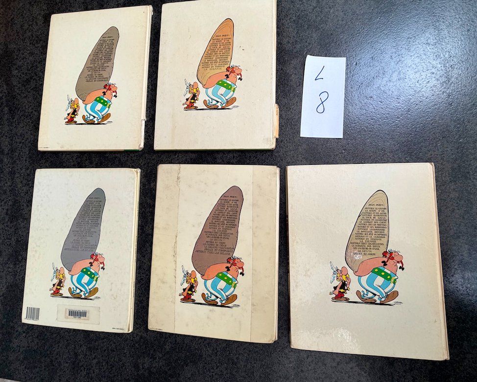 Fumetti: BD Lot N° 8 5x ASTERIX – Usato da Châtillon JU venduto da laoo 4