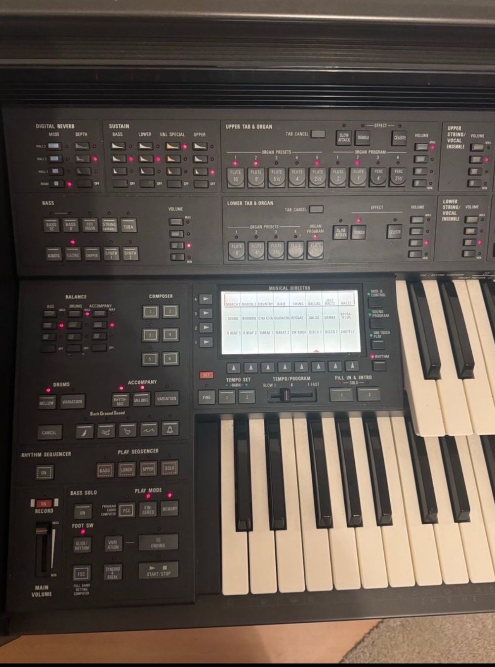 Technics Strumenti musicali: Technics SX GX-5 Orgel – Usato da Ottikon b.Kemptth. venduto da alde76 8