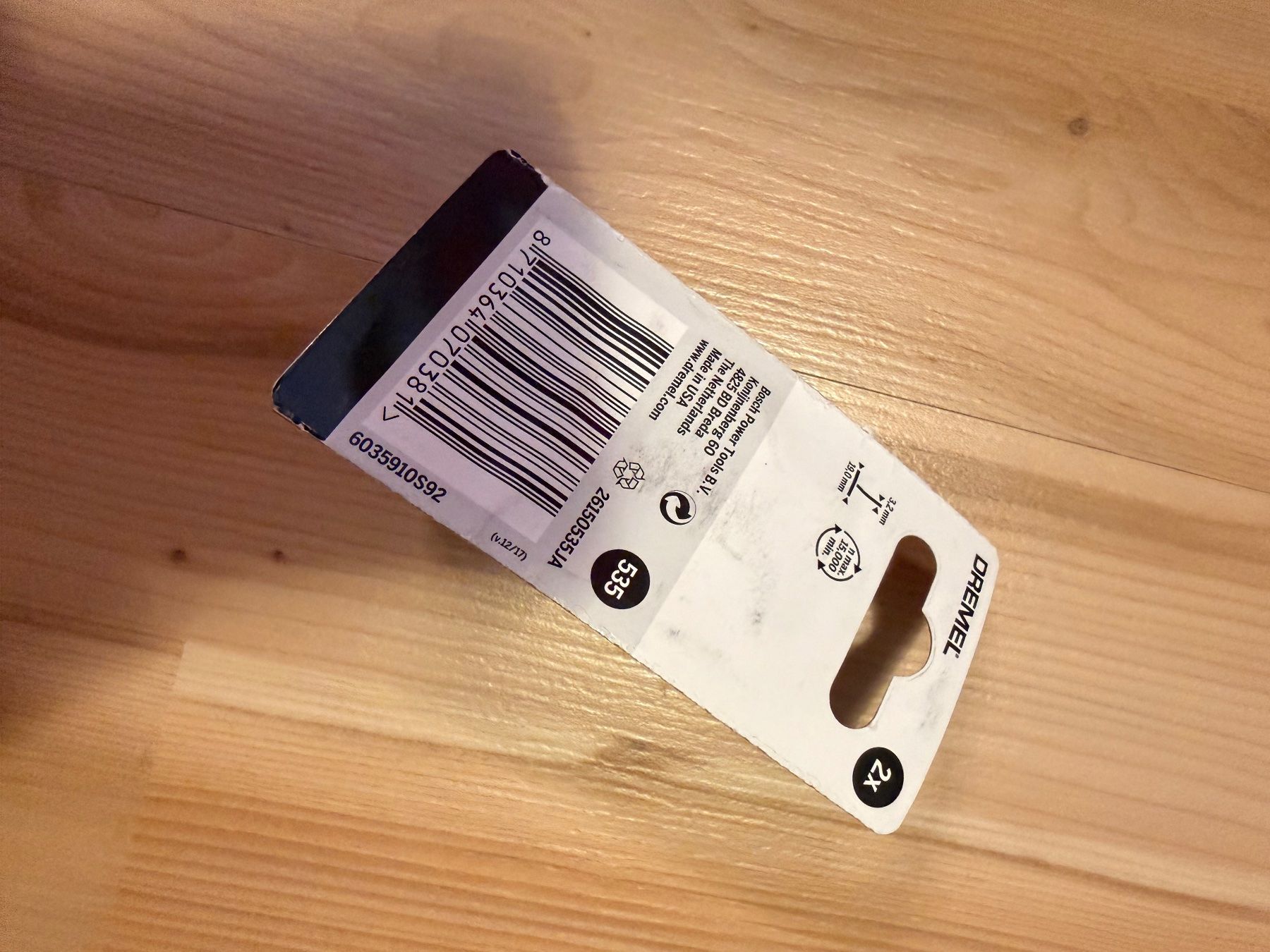 Dremel Tutti gli attrezzi: Dremel 535 Messingbürste 19mm – Usato da Amriswil venduto da Trivet 1