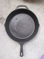 Gusseisenen Bratpfanne Durchmesser ca. 26 cm gebraucht