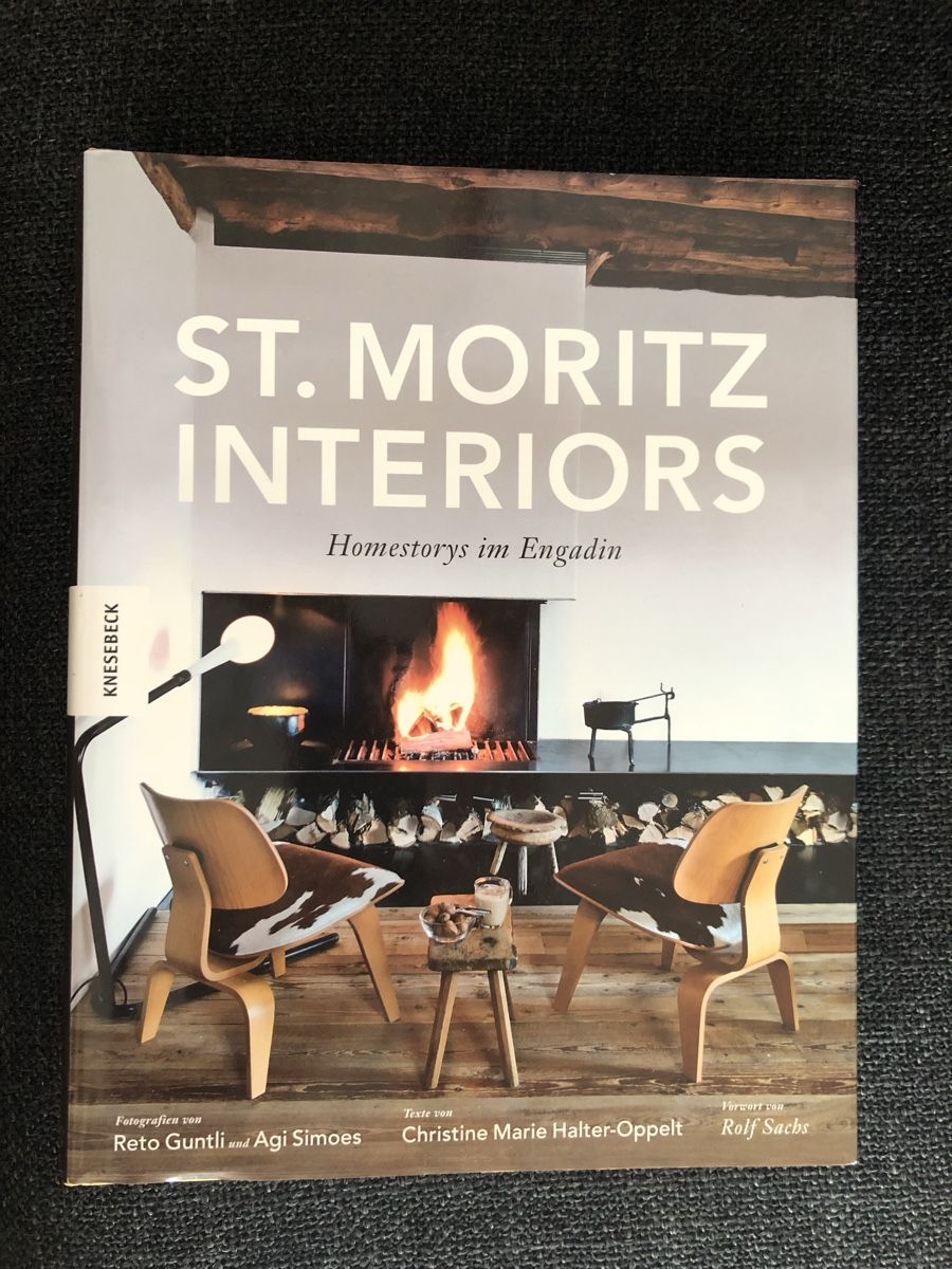 Libri: St. Moritz Interiors Homestorys im Engadin Buch – Usato da Näfels venduto da fritzjk