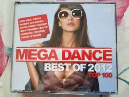 CD Mega Dance - Best of 2012 - top 100 4 Cds