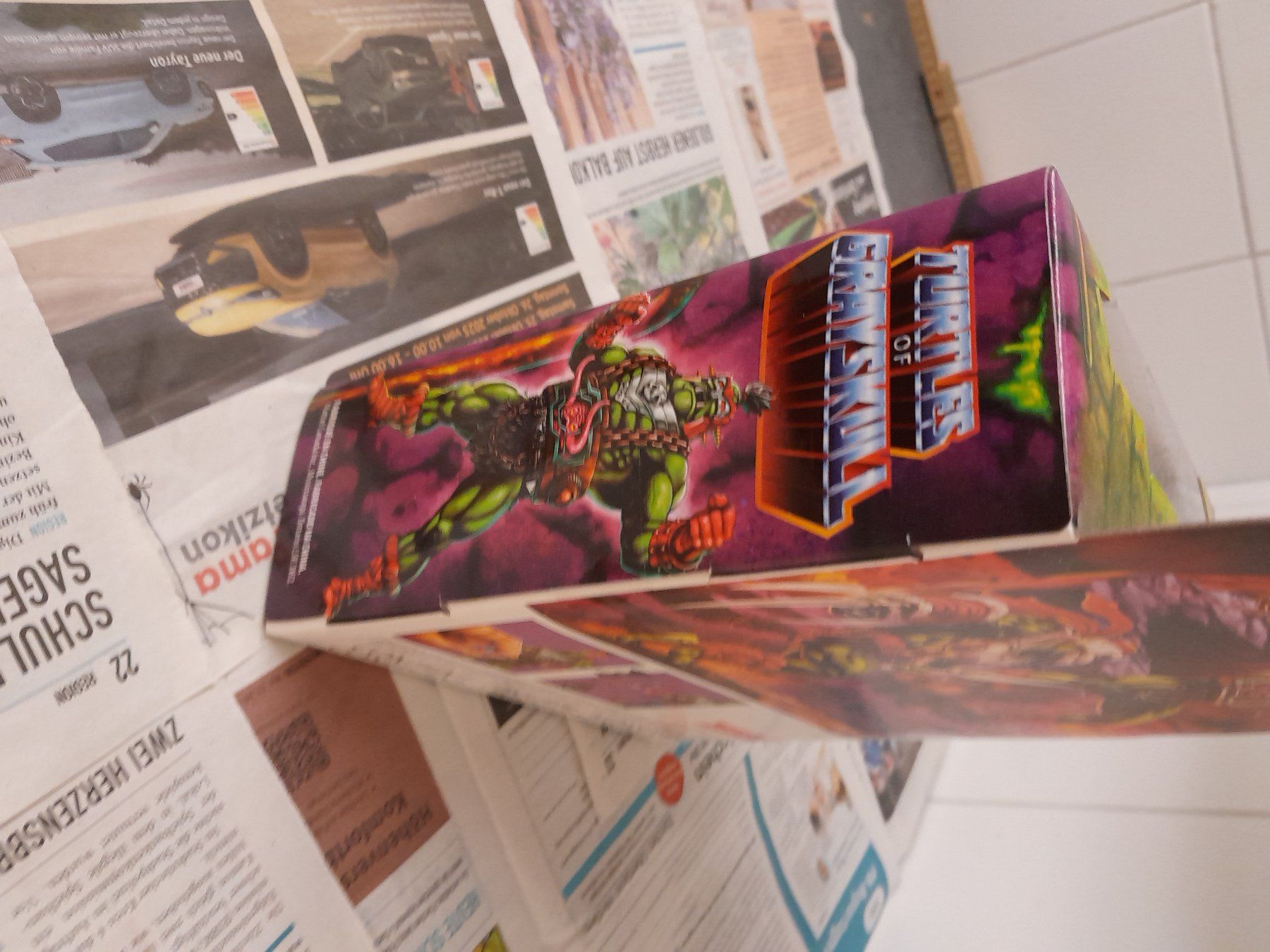Masters of the Universe Statuette: Turtles of Grayskull Krang – Nuovo e nell'imballaggio originale da Rüti ZH venduto da Alemanni 8
