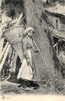 Tessin   TI   -   Zurück von der Feldarbeit