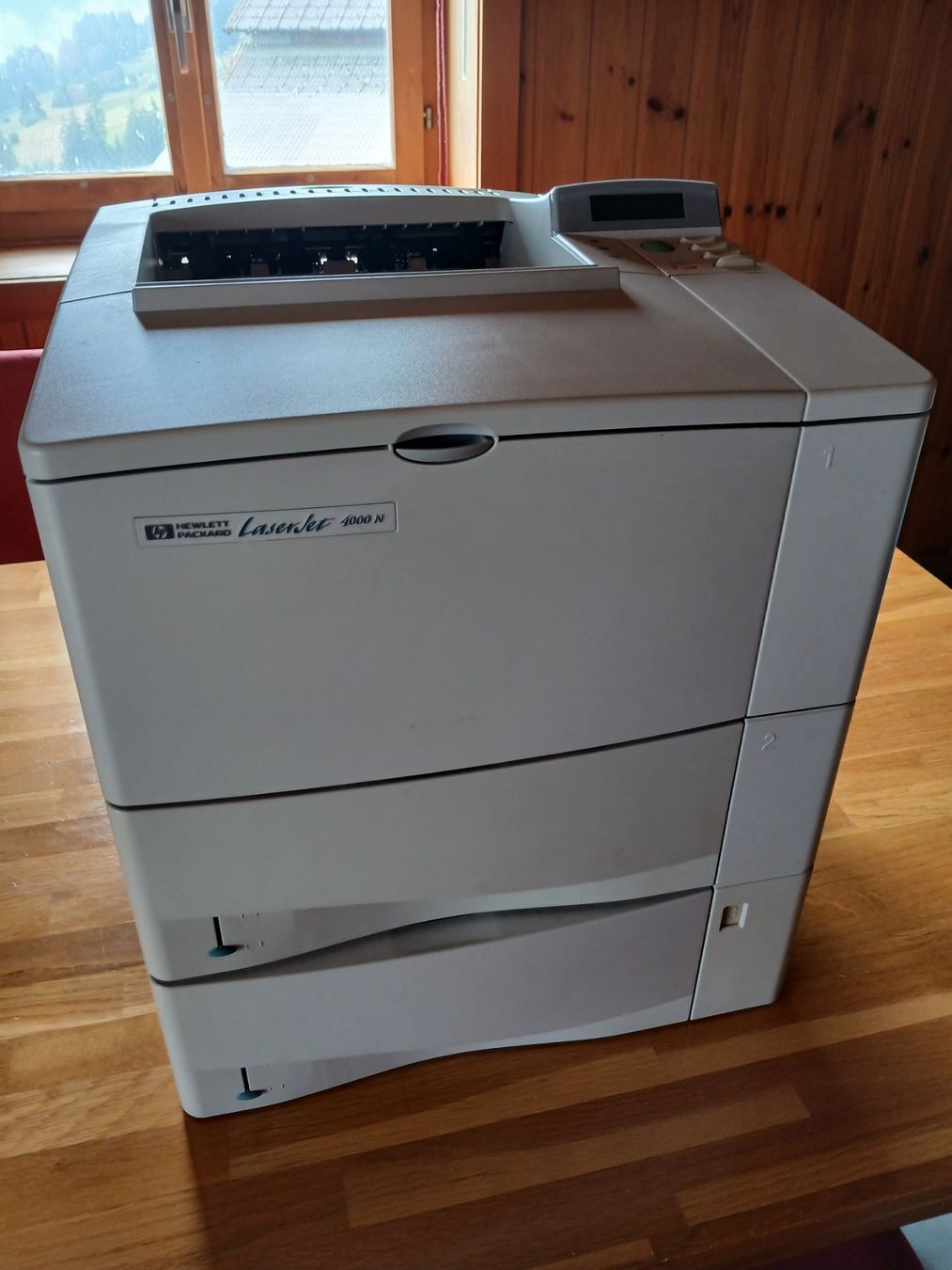 Hewlett Packard Drucker: HP LaserJet 4000N Drucker – Gebraucht aus Stierva von Digidoc
