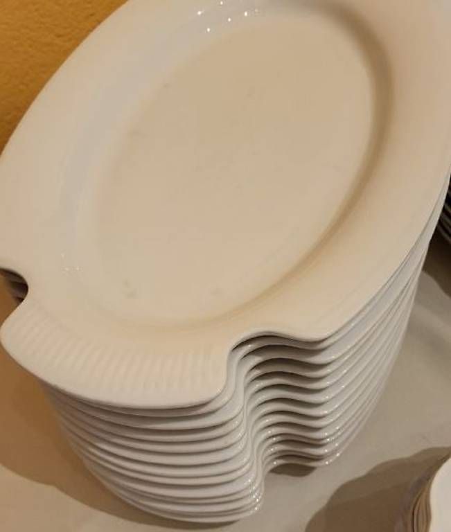 Plateaux: Fischteiler, Austria Servierplatten, 13 Stk, Weiss  – D'occasion à Samstagern par ana_lq95
