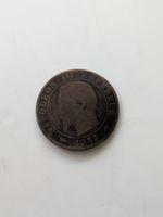 Münze Frankreich Napoleon III 10 Centimes Jahr 1853