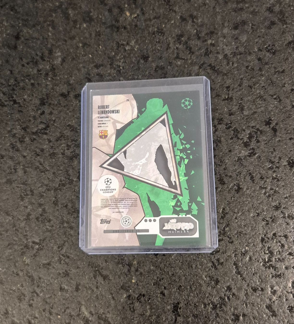 Topps Cartes à collectionner: Robert Lewandowski /75 - Barcelona - Topps – Neuf (Voir description) à Burg AG par Danoe 1