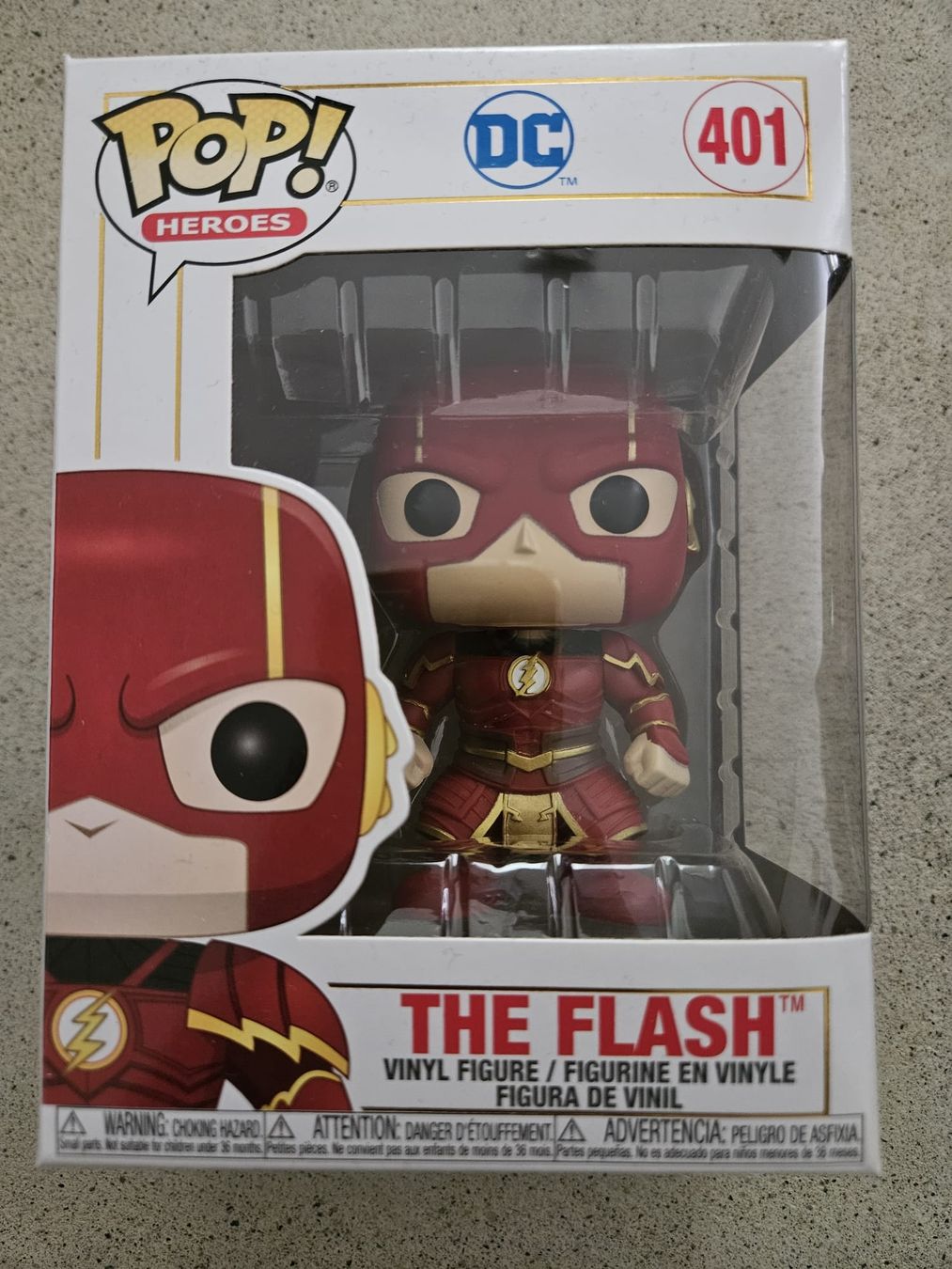 Funko Statuette: Funko Pop The Flash 401 Vinyl Figure New – Nuovo (secondo la descrizione) da Basel venduto da non_r5rm