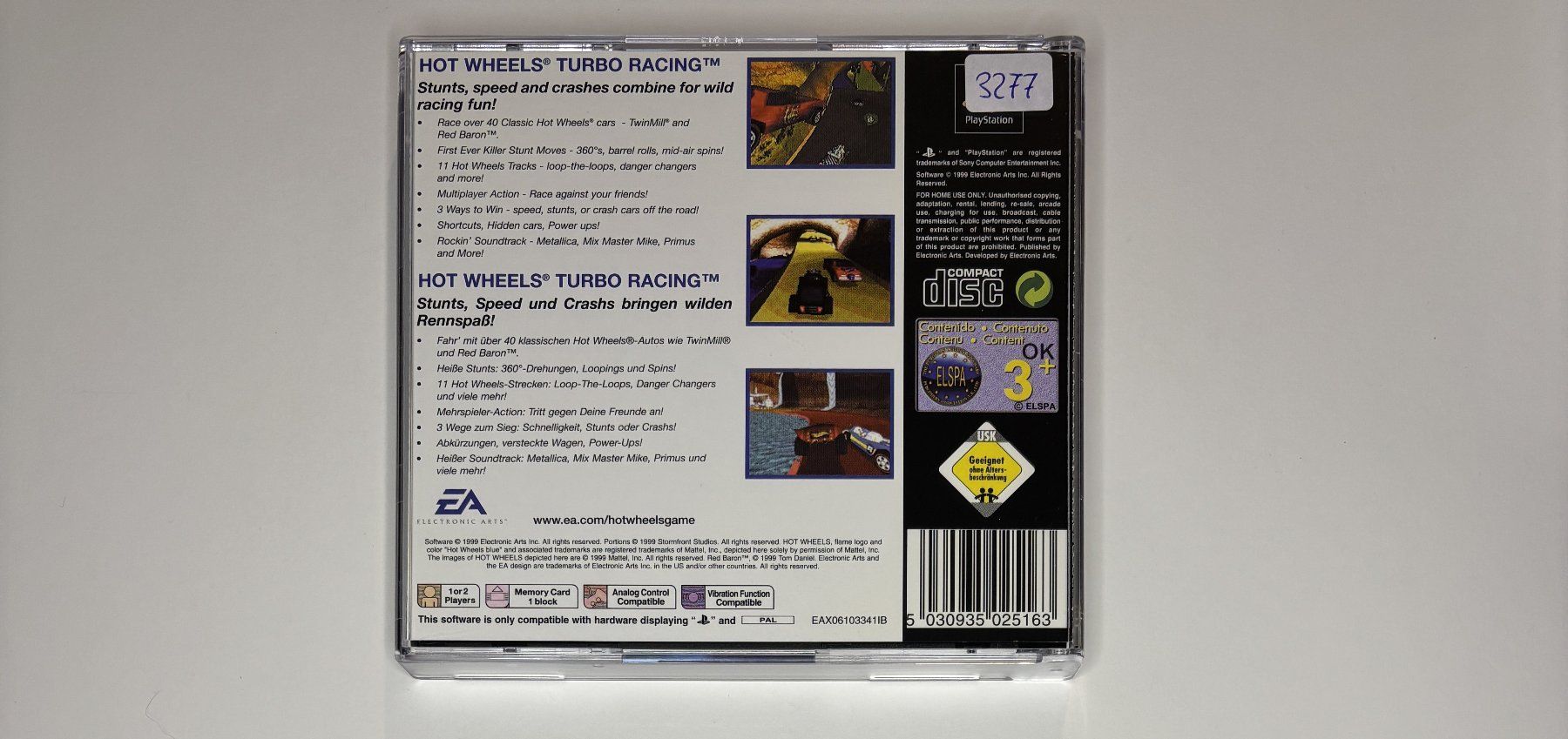 Sony Giochi: PS1 - Hot Wheels Turbo Racing – Usato da Allschwil venduto da Bullach 2