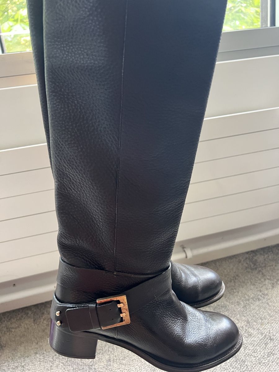 Chloé Chaussures femmes: Chloe Stiefel schwarz Leder Grösse 38.5  – D'occasion à Zürich par sil_wx77 4