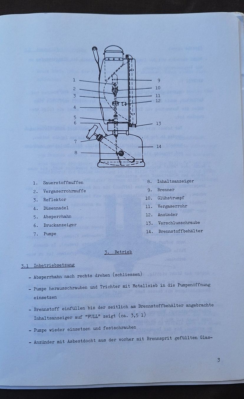 Fari: Tilley Petrolvergaser Scheinwerfer – Usato da Schaffhausen venduto da Hottschili 8