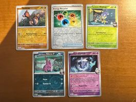 Pokemon Reverse Karten Set (Versand gratis)