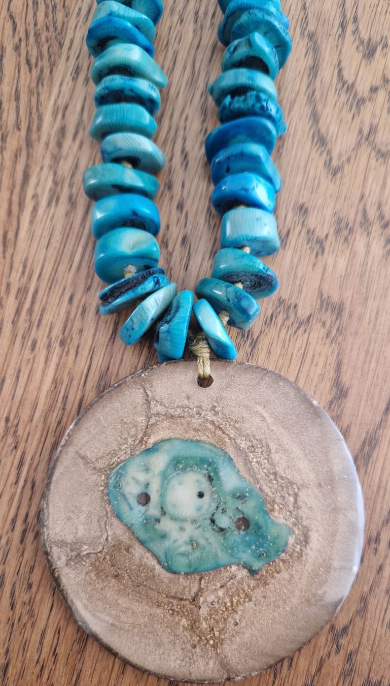 Catenine: COLLIER EN TURQUOISE – Nuovo (secondo la descrizione) da Camorino venduto da JPHANDMADE1