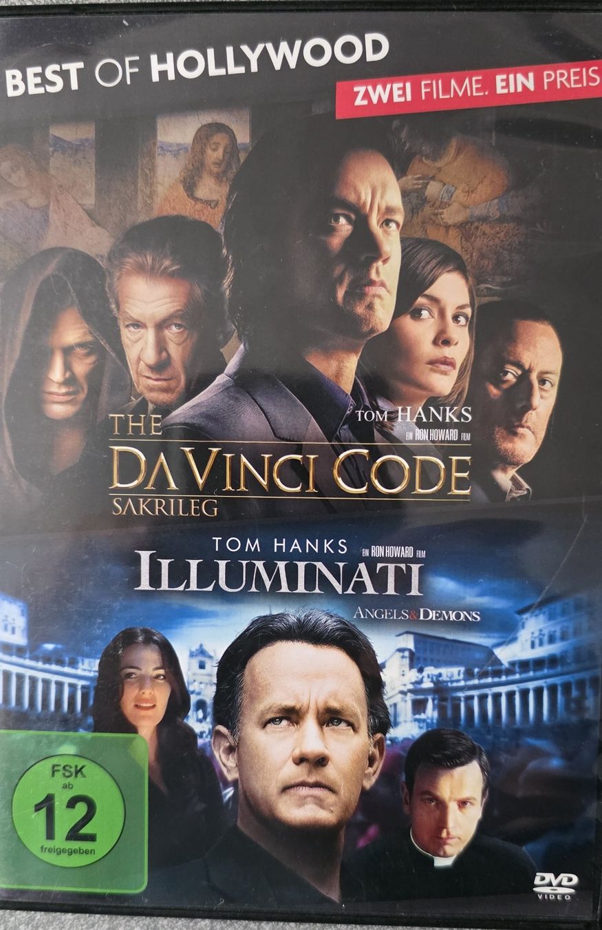 Tous les DVDs: DVD The Davinci Code & Illuminati / Tom Hanks 2 Filme – D'occasion à Oetwil am See par fineli2