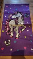 Kinderzimmer Teppich Einhorn