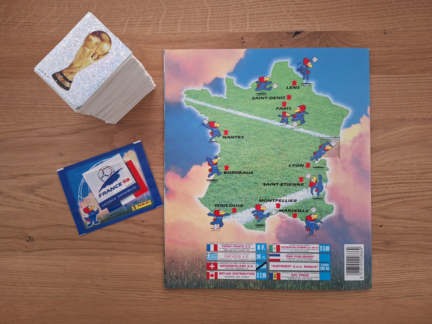 Panini Alben: PANINI WORLD CUP 1998 – Gebraucht aus St. Gallen von Matrix023 5