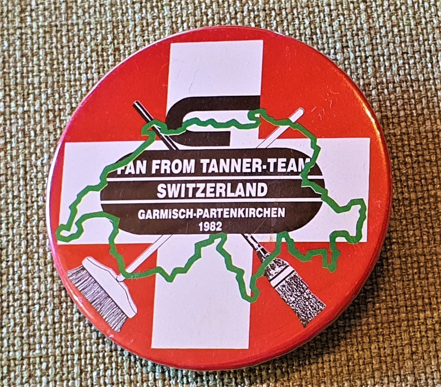 Ansichtskarten: Box108  Curling Schweiz Garmisch P. 1982 – Gebraucht aus Reinach BL von Boston-Verkauf
