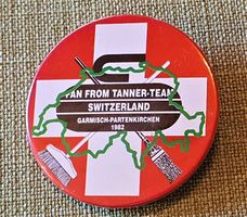 Box108  Curling Schweiz Garmisch P. 1982