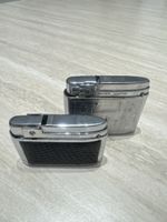 2 Feuerzeuge Silver Match Commodore gebraucht 