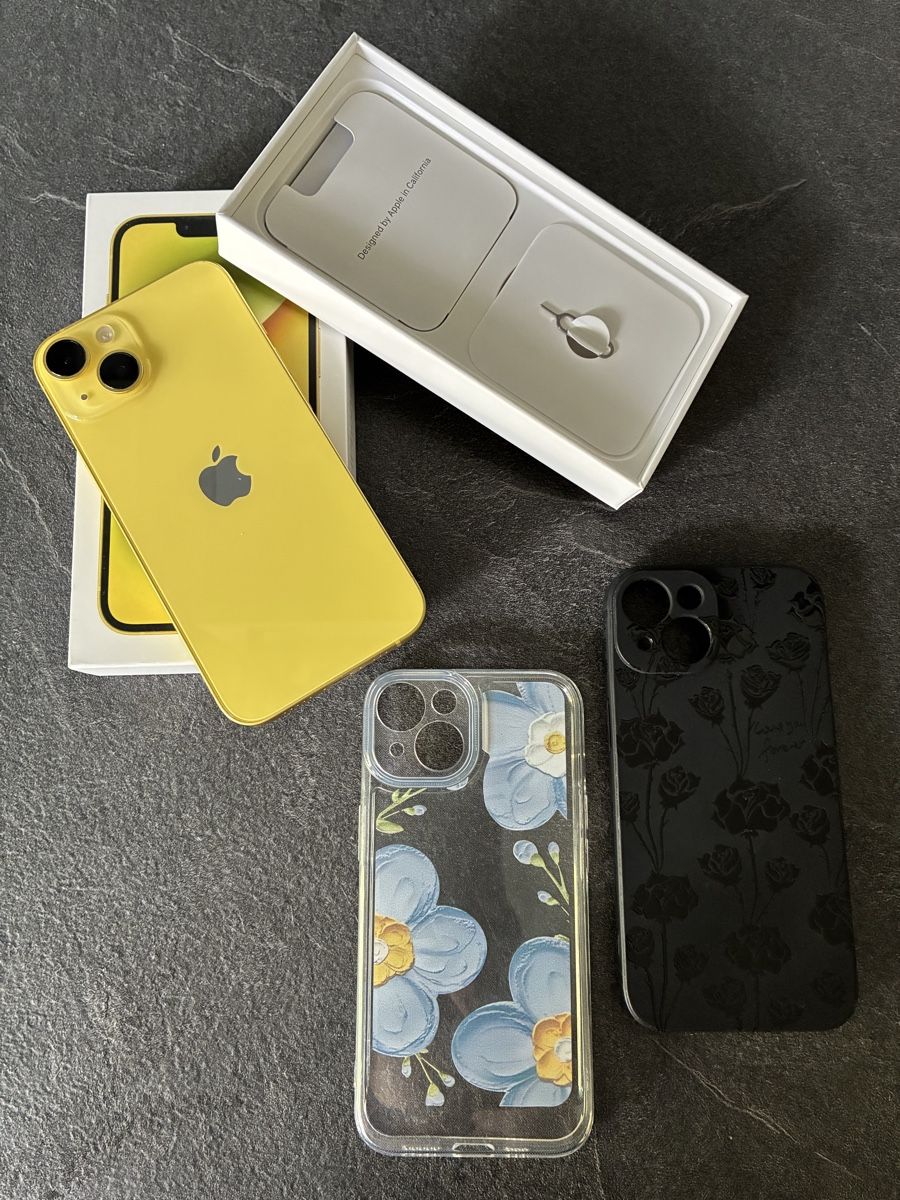 Apple Handys / Smartphones: iPhone 14 Gelb inklusive 2 Handyhüllen – Gebraucht aus Zürich von rom_qh6l 3