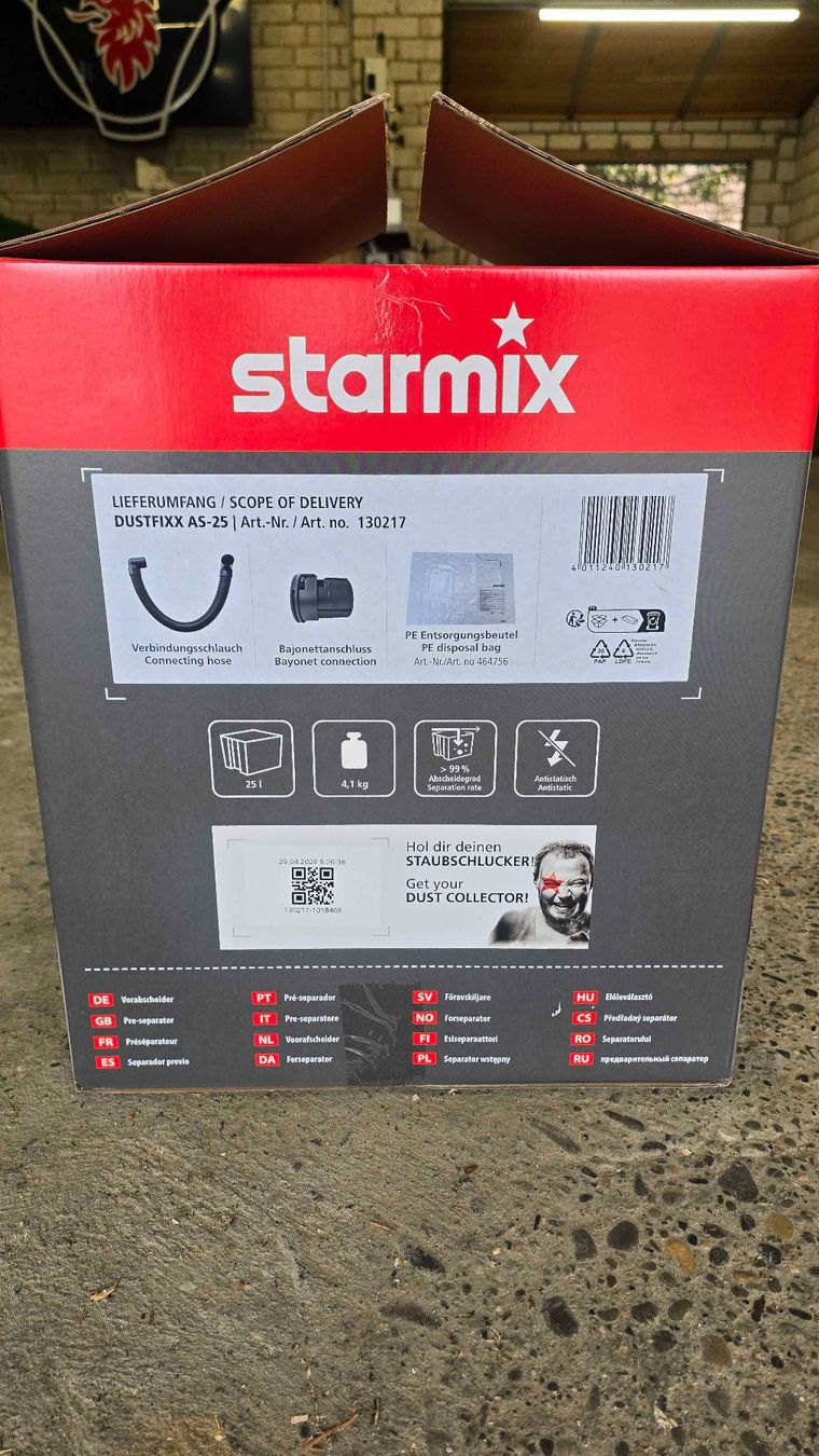 Staubsauger & Zubehör: Starmix Dustfixx AS-25 Zyklon-Abscheider neu – Neu und originalverpackt aus Gunzgen von Dliox 1