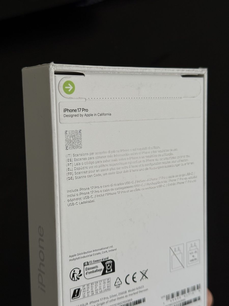 Apple Telefoni cellulari / Smartphones: Apple iPhone 17Pro 256Gb Silber  – Nuovo e nell'imballaggio originale da uster venduto da kws_d2b5 1
