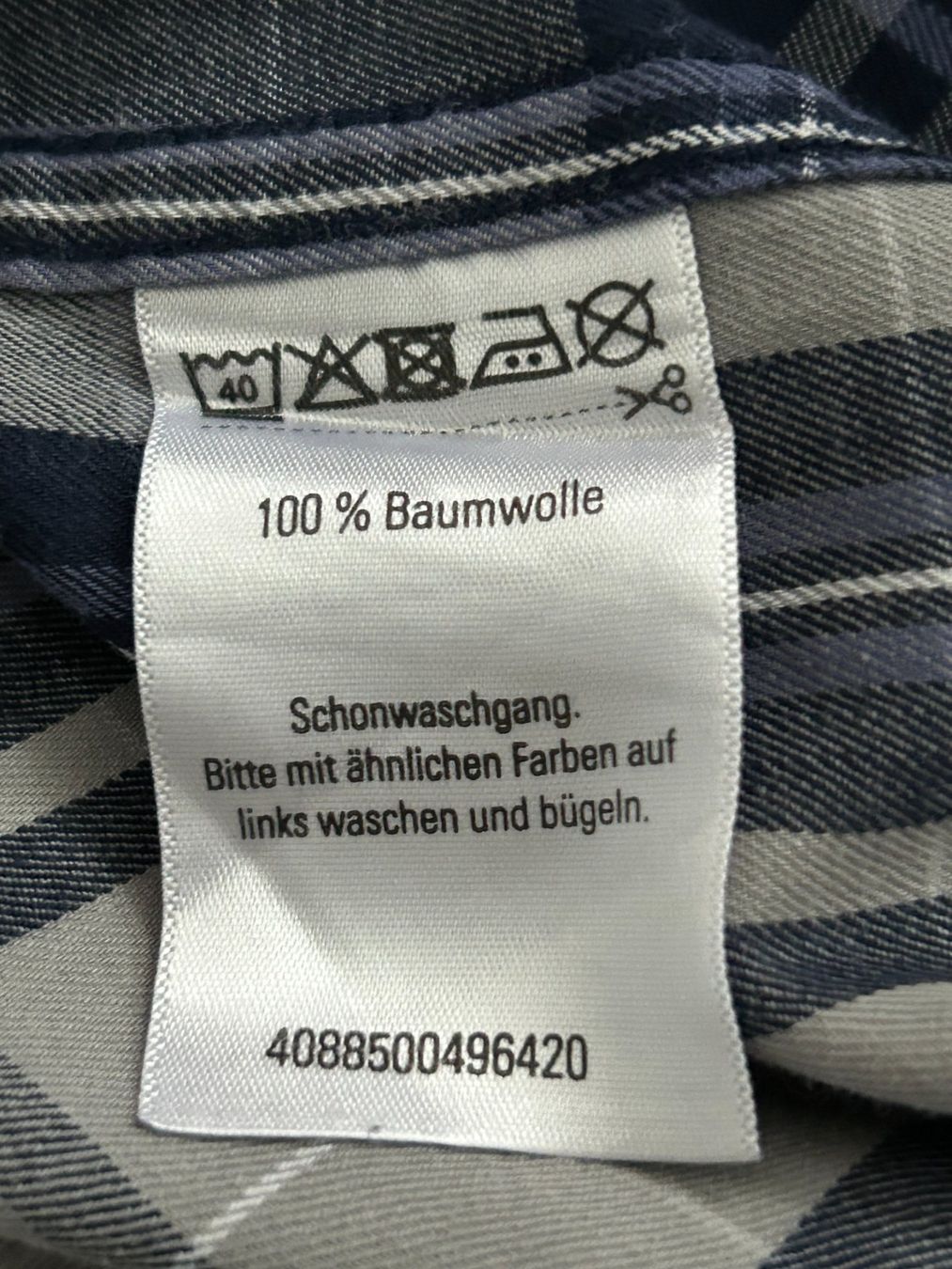 Camicie: Herrenhemd, Grösse M 39/40 – Usato da Zumikon venduto da meter03 3