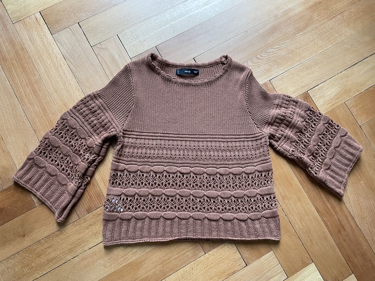 Maglioni & Felpe: Strick-Pullover rehbraun – Usato da Basel venduto da Gundeli-25