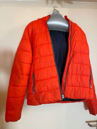Wattierte Übergangsjacke von pepperts, Gr. 164 in orange