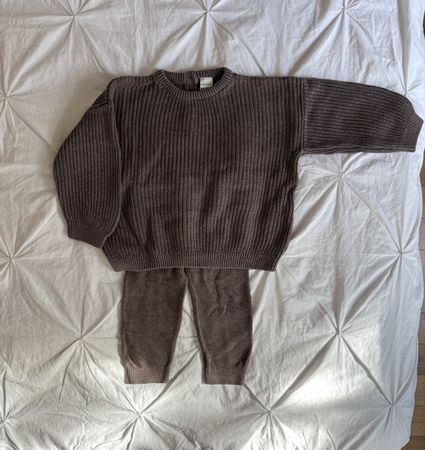 Baby set sweater & leggins H&M Adorables cotton