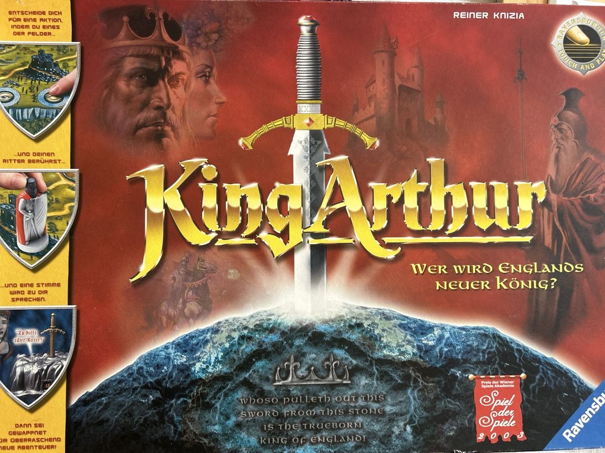 Ravensburger Giochi: King Arthur Brettspiel von Ravensburger – Usato da Langnau i. E. venduto da juleian