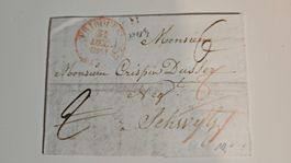 117. VORPHILABRIEF (FRIBOURG - SCHWYZ 1841)