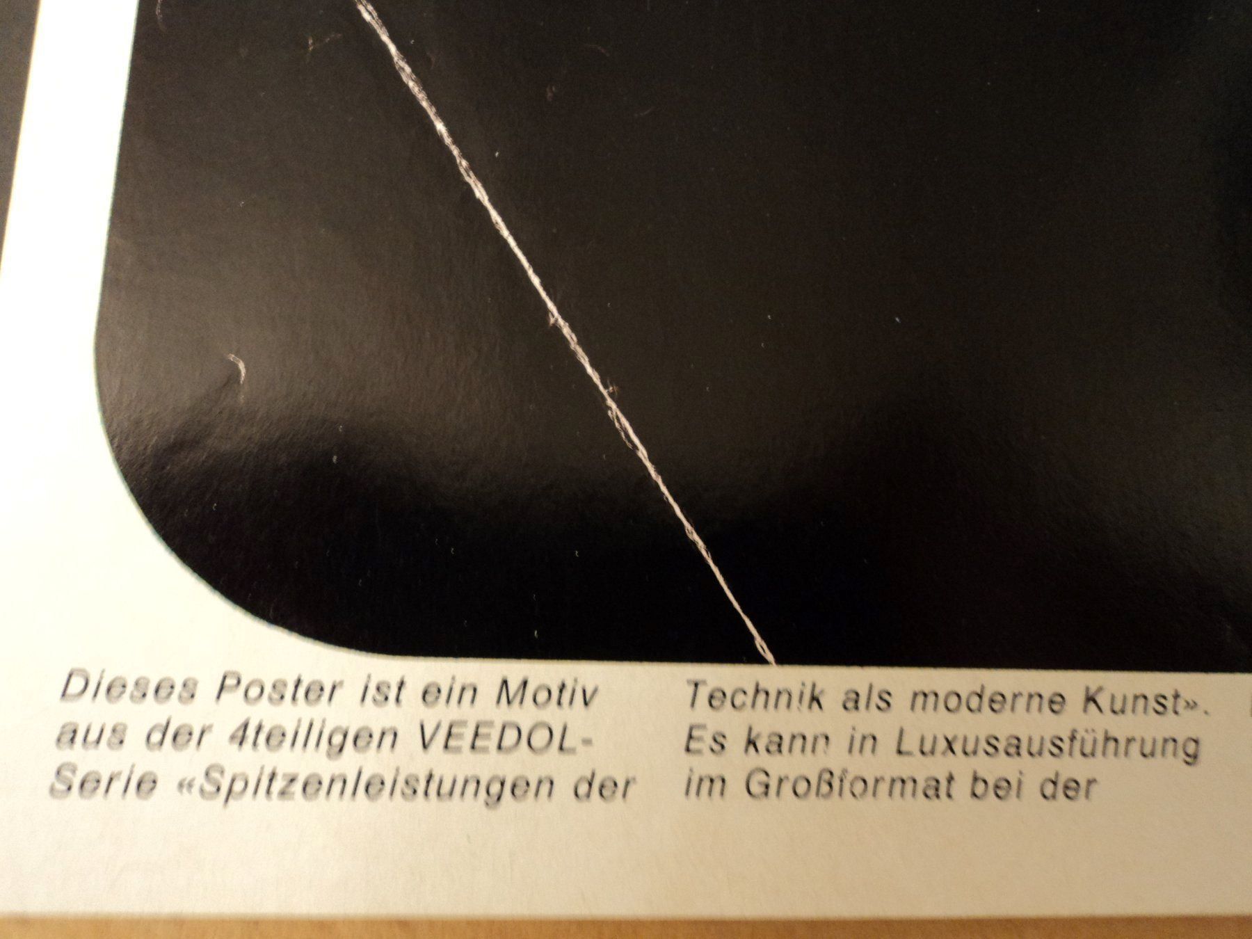 Documenti: Prospekt Poster  Bugatti Typ 57 VEEDOL – Usato da Schwarzenburg venduto da modelCARama 4