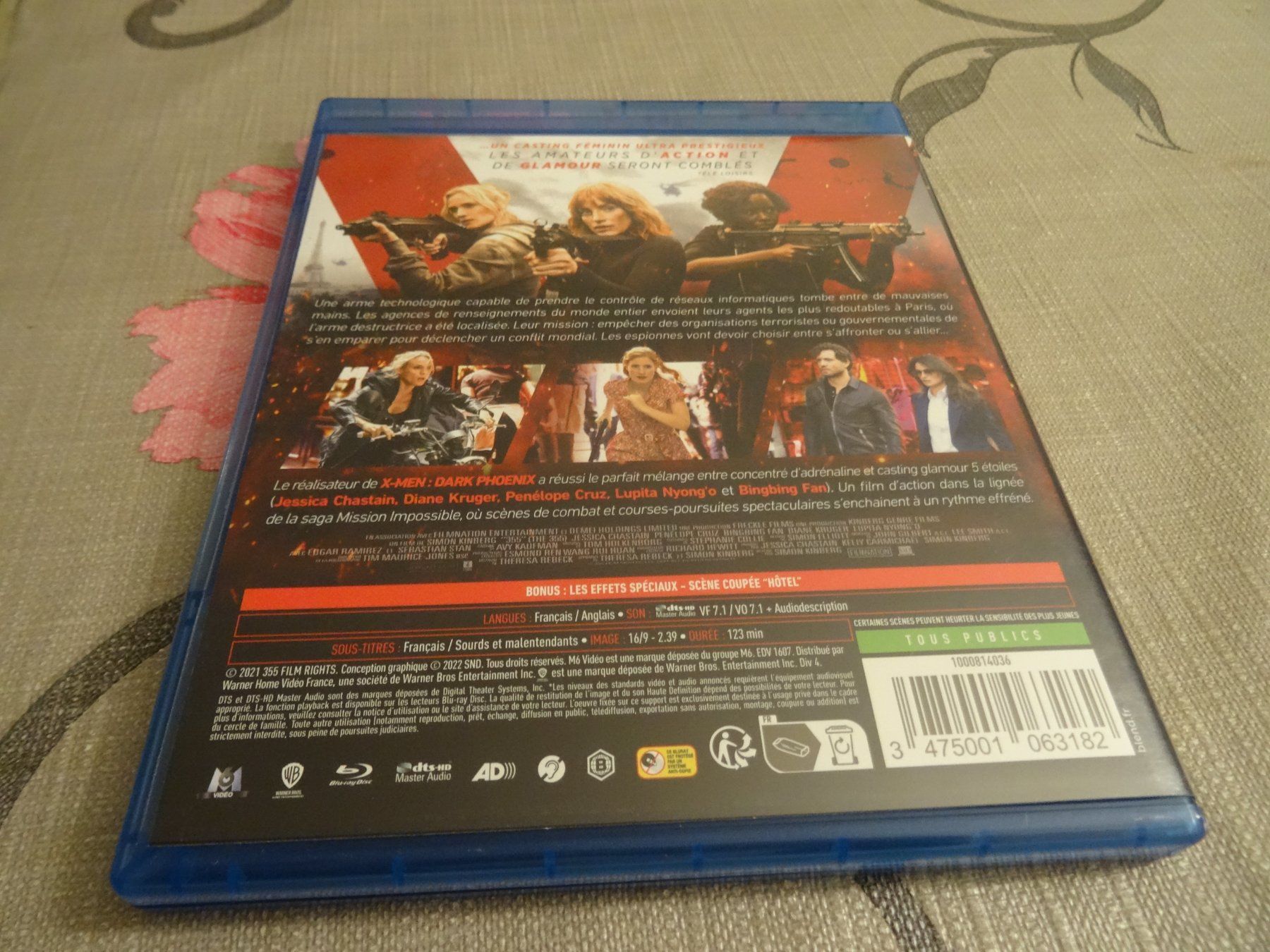 Tutti i DVDs: Blu-ray - 355  - Jessica Chastain Action! – Usato da Olten venduto da Disc-Verkauf 2