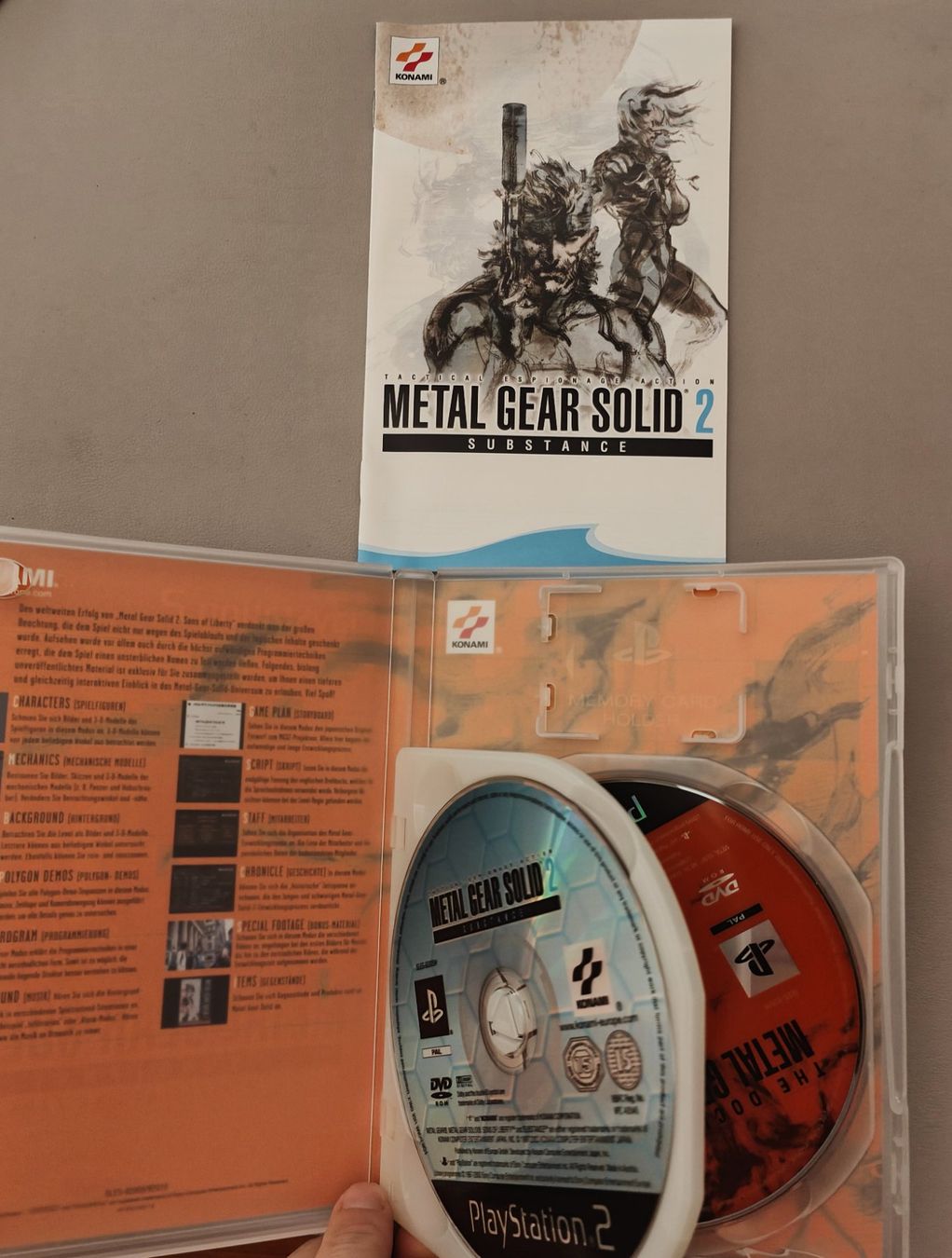 Giochi: Metal Gear Solid 2  & MGS 2 Substance PS2 - NEUWERTIG – Nuovo (secondo la descrizione) da Bern venduto da breesell321 3