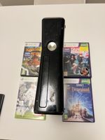 Xbox 360 Slim S 250GB + 5 Spiele – teilgetestet