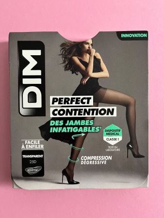 Strumpfhose DIM, Perfect Contention, Grösse 2, Farbe Gazelle