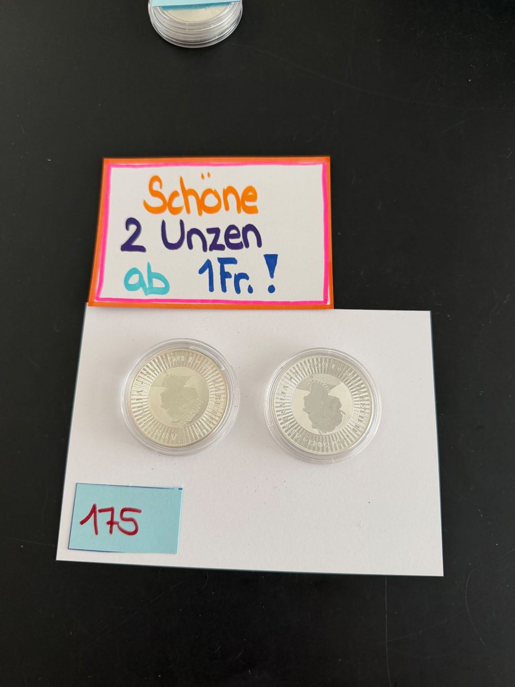 Tutti le monete: Schöne 2 Unzen – Usato da Engi venduto da kasi09 1
