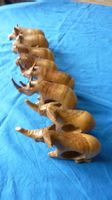 8 Serviettenringe aus Holz