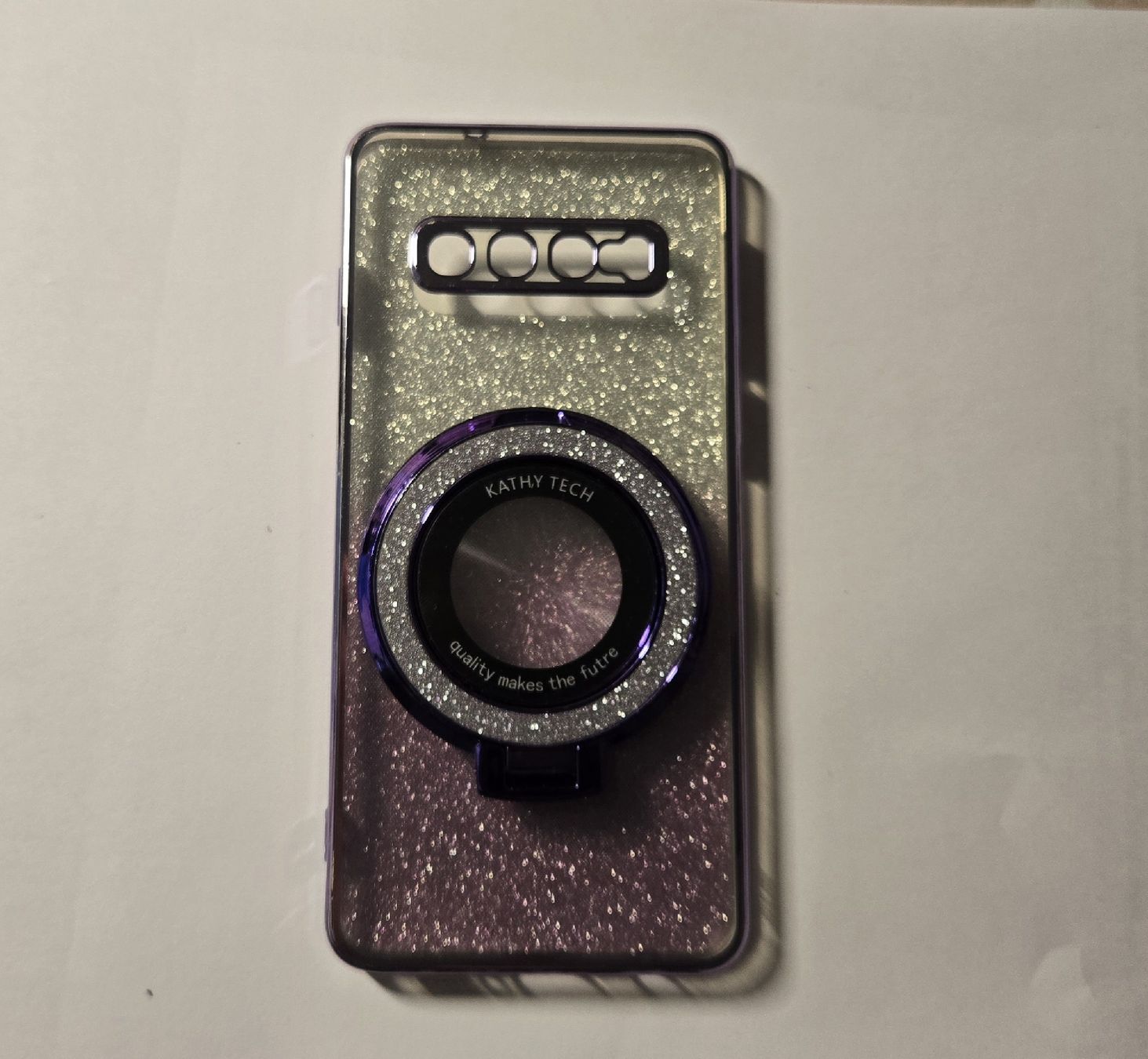 Samsung Cover & Protezioni schermo: Cover Glitter Samsung S10 – Nuovo (secondo la descrizione) da Sarmenstorf venduto da Lunares_Mare 2