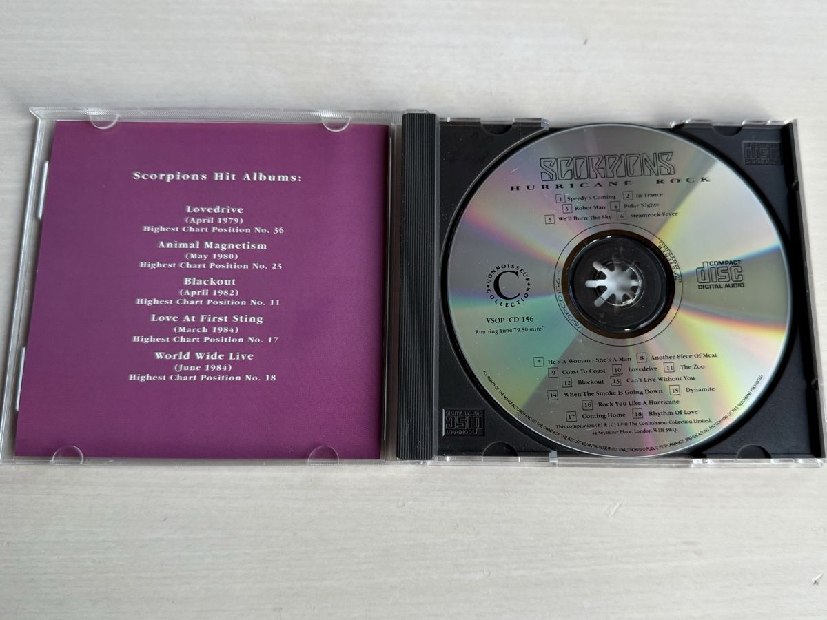 CD: Scorpions - Hurricane Rock CD – Usato da Oberried Brienz venduto da Chyara 2