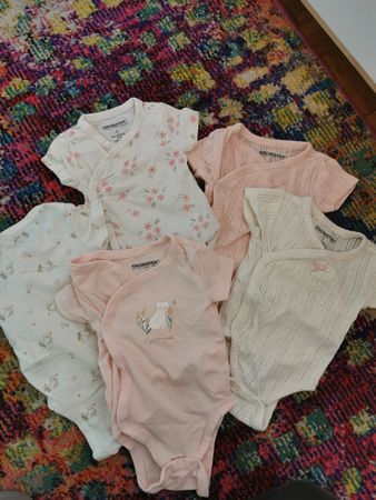 Lot de 5 body manche courte ORCHESTRA