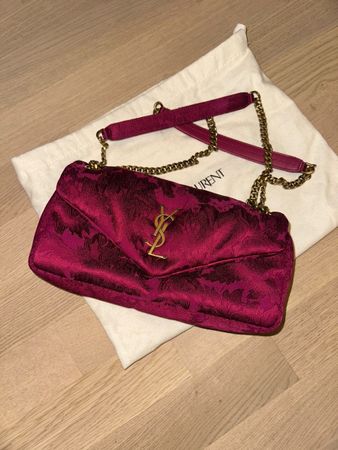 Saint Laurent Tasche Loulou Puffer Floral