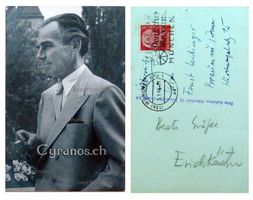 Erich Kästner (1899-1974) Schriftsteller - Autogramm