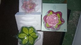 Kerzenschale "ROSE" Trio von Partylite