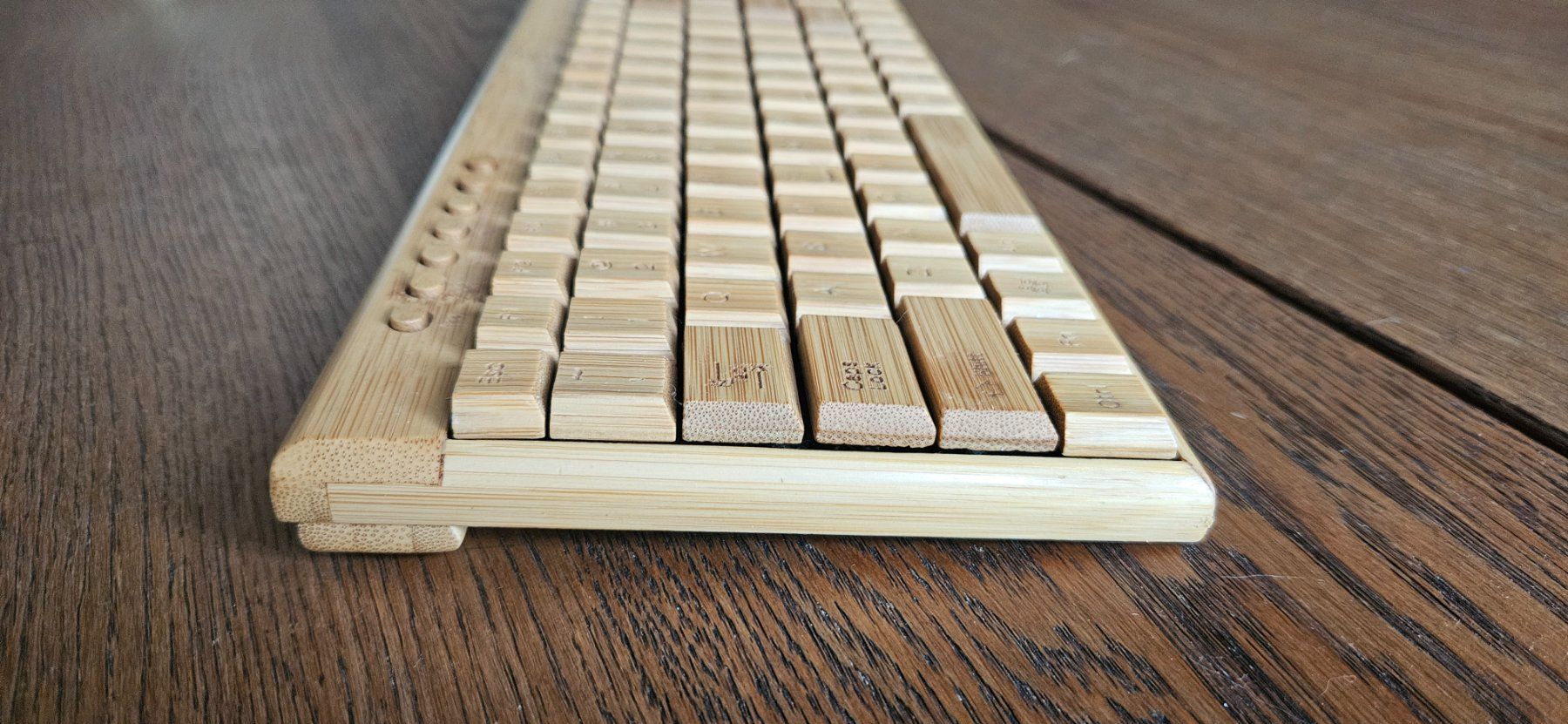 Tastaturen: Bambus Keyboard Tastatur Holz – Gebraucht aus Affoltern am Albis von Stefanie_89 3