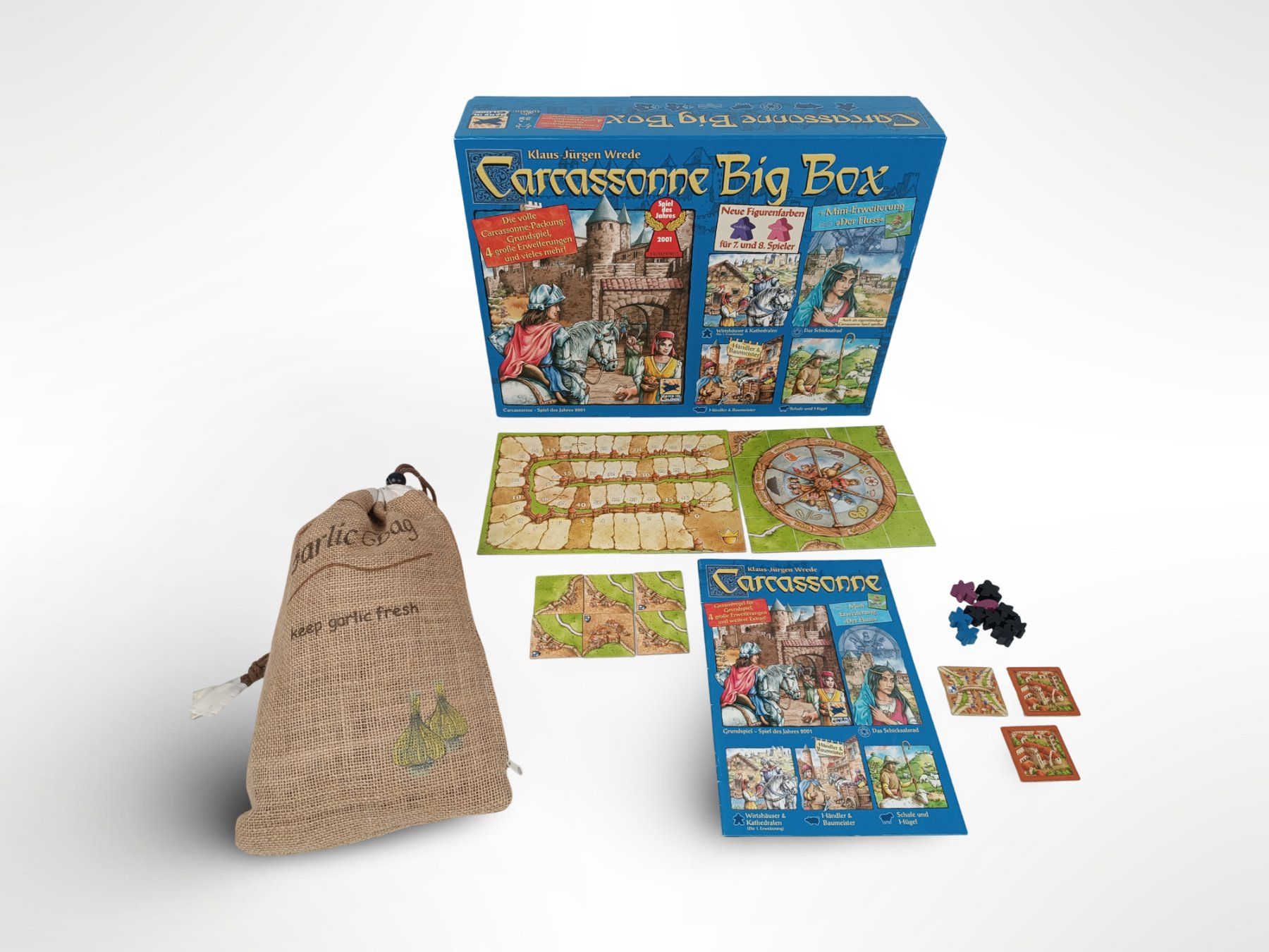 Giochi: SCHMIDT Carcassonne Big Box – Usato da Suhr venduto da Restwert_Suhr