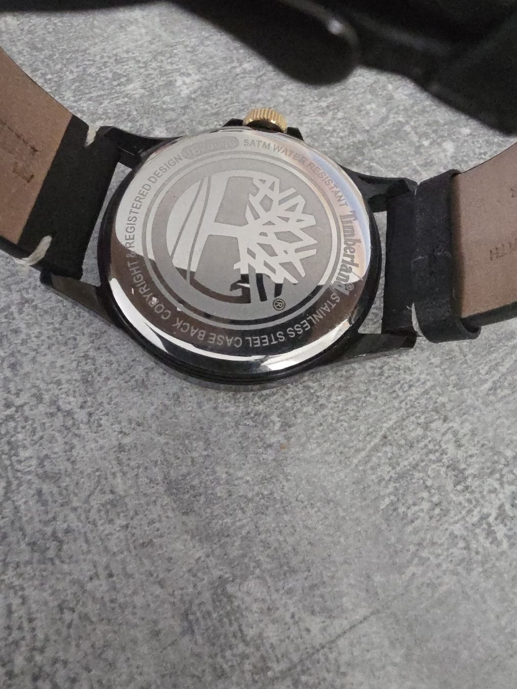 Timberland Orologi: Timberland Watch, Black Leather Strap, Great Condition! – Nuovo (secondo la descrizione) da Willisau venduto da Rodriguesp71 2
