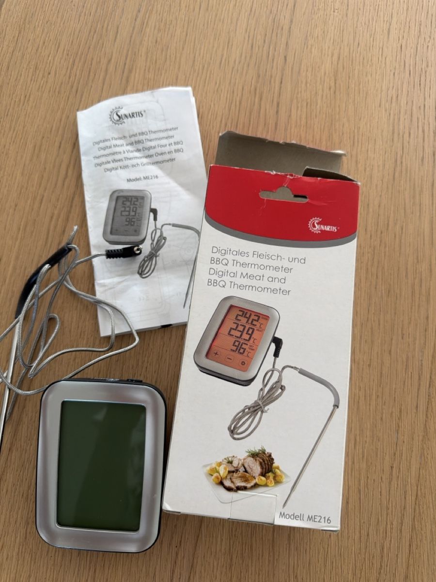 Küchengeräte: Digitales Fleisch und BBQ Thermometer – Gebraucht aus Morgarten von elabaumann_ch